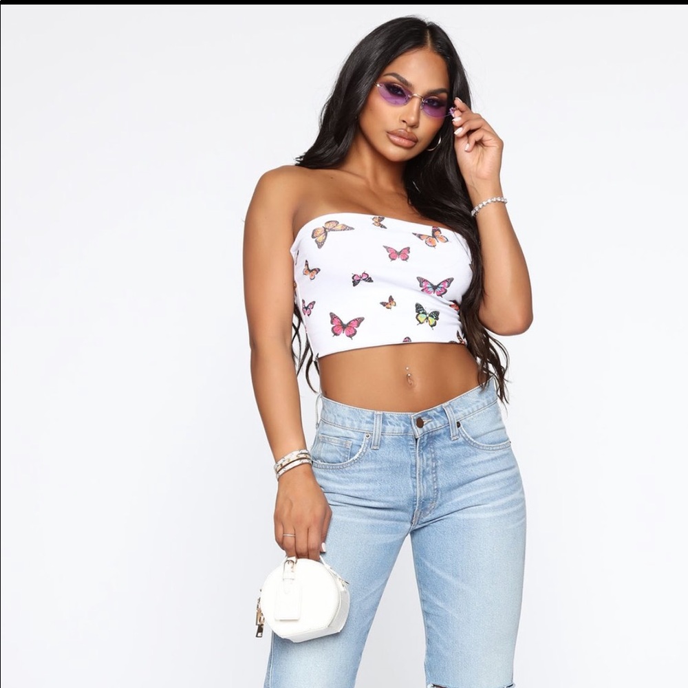 Butterfly tube top 🦋